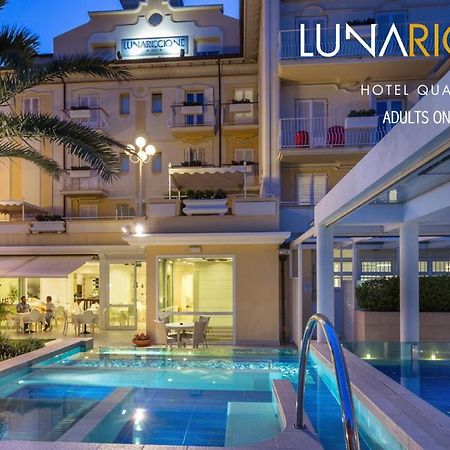 Hotel Luna Riccione E Aqua Spa Only Adults +12 Exteriör bild
