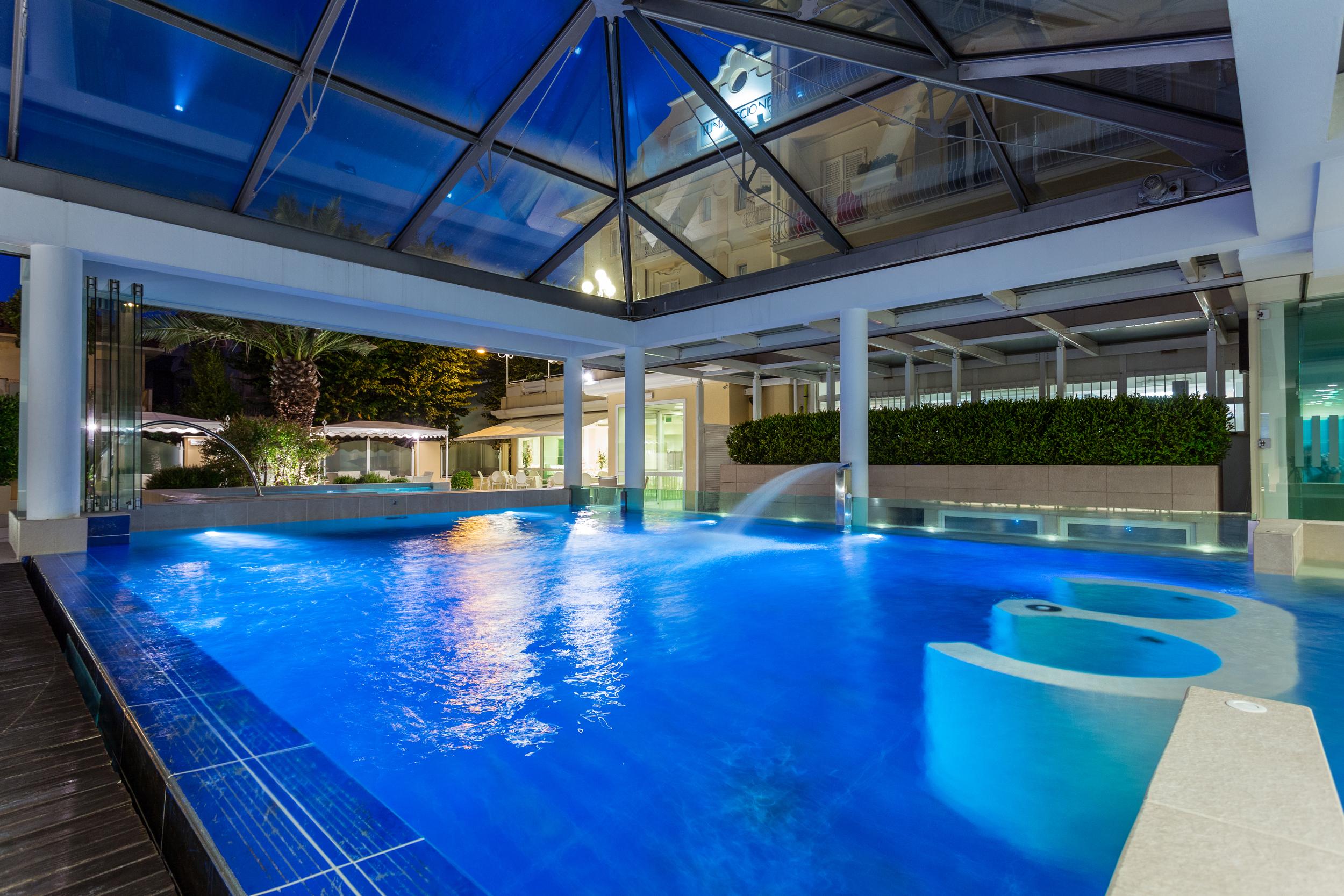 Hotel Luna Riccione E Aqua Spa Only Adults +12 Exteriör bild