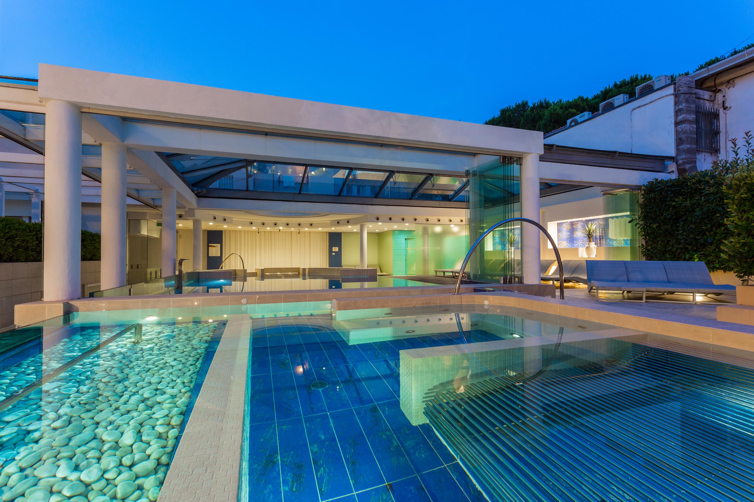 Hotel Luna Riccione E Aqua Spa Only Adults +12 Exteriör bild