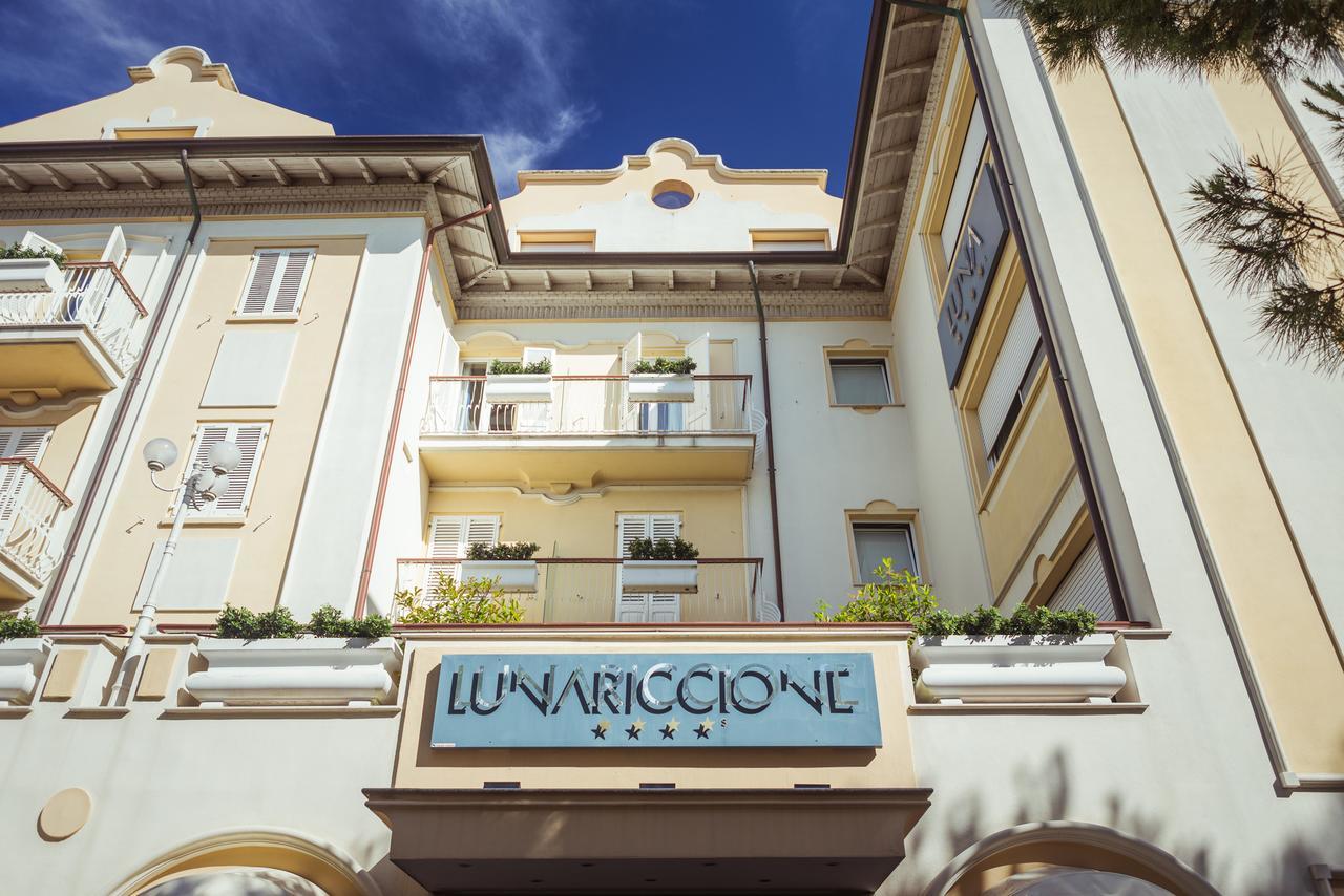 Hotel Luna Riccione E Aqua Spa Only Adults +12 Exteriör bild